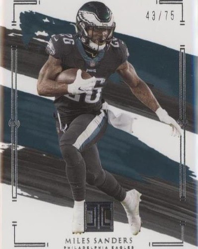 2021 Panini Impeccable Miles Sanders #79