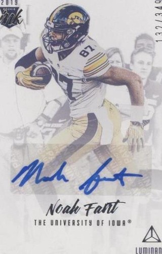 2019 Panini Luminance Noah Fant #RI-NF