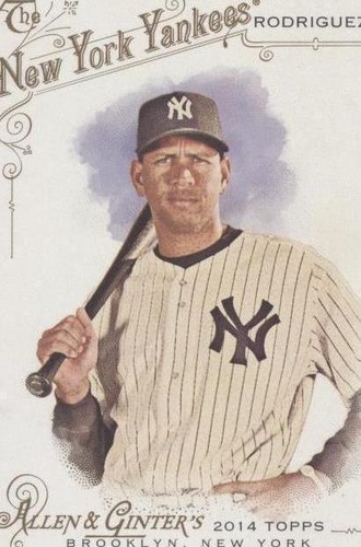 2014 Topps Allen & Ginter's - Alex Rodriguez #48