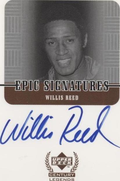 1998-99 Upper Deck Century Legends - Willis Reed #WR