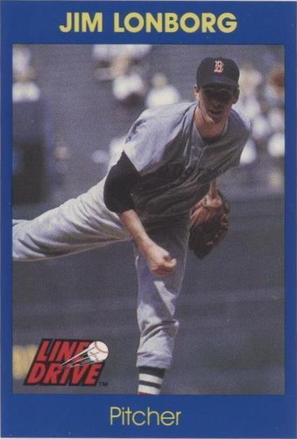 1991 Line Drive - Jim Lonborg #16