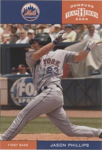 2004 Donruss Team Heroes - Jason Phillips #277