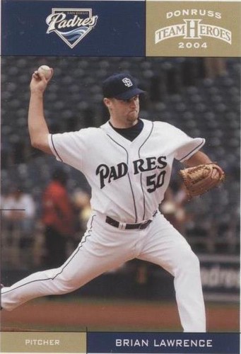 2004 Donruss Team Heroes - Brian Lawrence #351