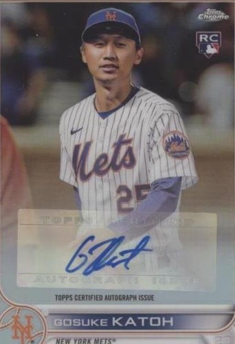 2022 Topps Chrome Update Series - Gosuke Katoh #AC-GKA
