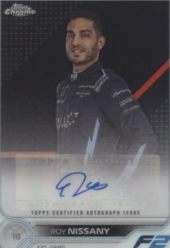 2022 Topps Chrome Formula 1 - Roy Nissany #CAC-RN
