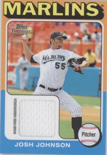 2011 Topps Lineage - Josh Johnson #75R-JJ