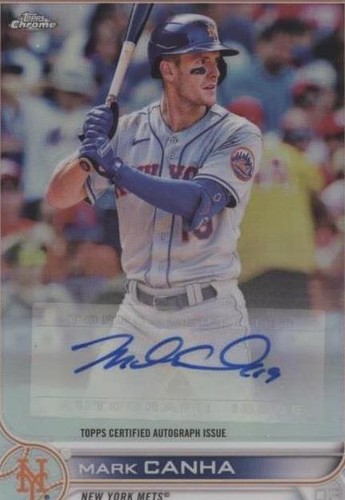 2022 Topps Chrome Update Series - Mark Canha #AC-MCA