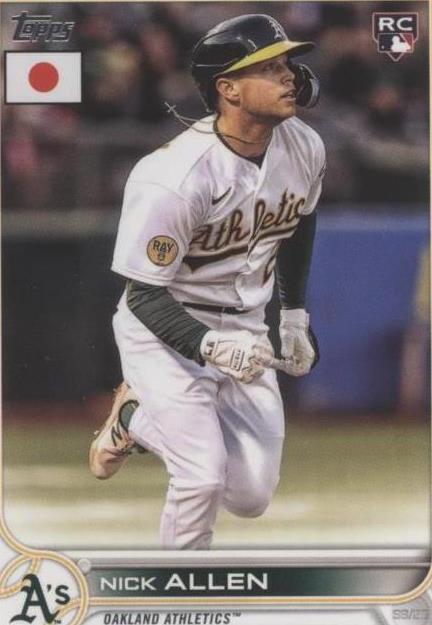 2022 Topps Japan Edition - Nick Allen #133