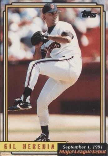 1991-92 Topps Major League Debut 1991 - Gil Heredia #75