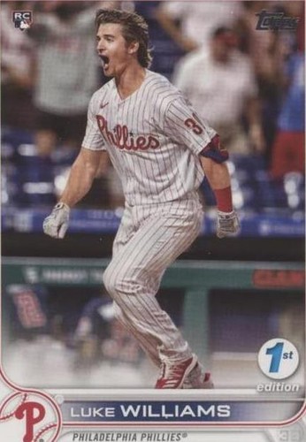 2022 Topps Series 1 1st Edition - Luke Williams #62