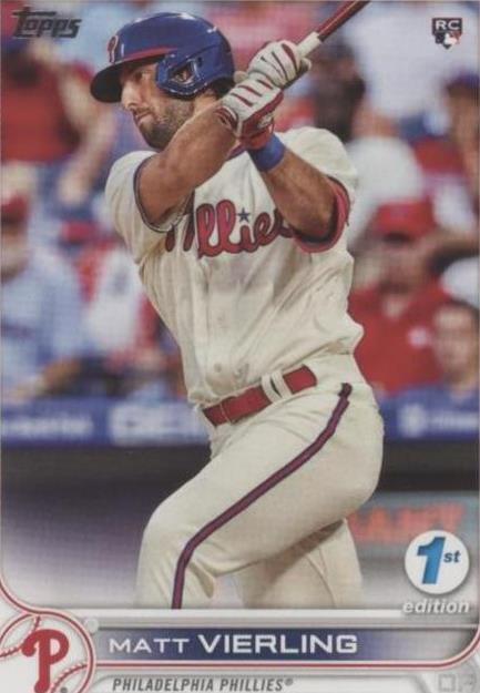 2022 Topps Series 1 1st Edition - Matt Vierling #316