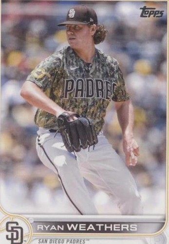 2022 Topps Series 1 - Ryan Weathers #70