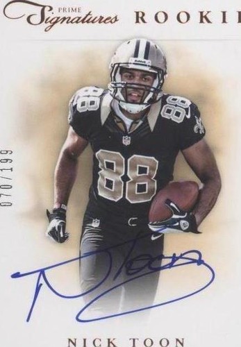 2012 Panini Prime Signatures Nick Toon #264