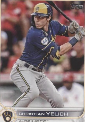 2022 Topps Series 1 - Christian Yelich #288