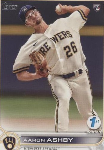 2022 Topps Series 1 1st Edition - Aaron Ashby #78