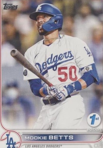 2021 Nike L.A. Dodgers Mookie Betts #50 World Series Patch