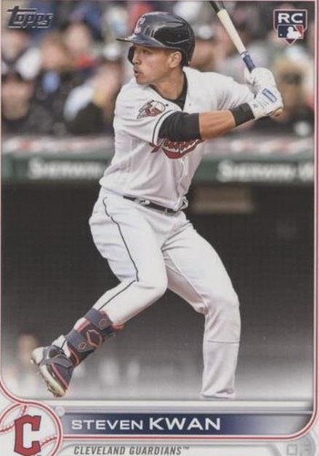 2022 Topps Update #US261 Steven Kwan Cleveland Guardians
