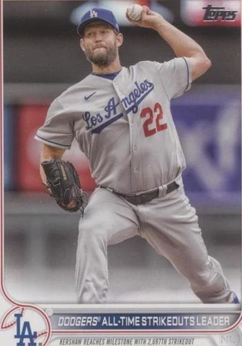 2022 Topps Update Series - Clayton Kershaw #US309