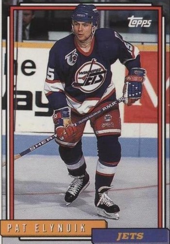 1992-93 Topps - Pat Elynuik #56