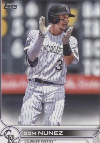 2022 Topps Series 1 - Dom Nunez #193