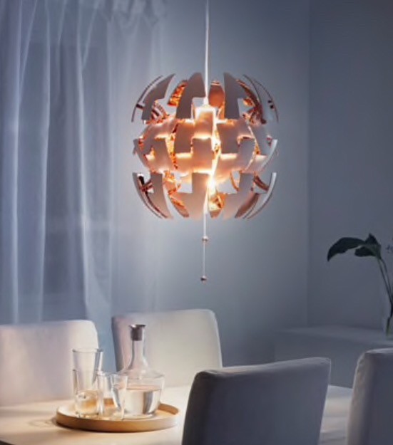 Ikea Copper Pendant Light ikea ps 2014 pendant lamp white copper brand new