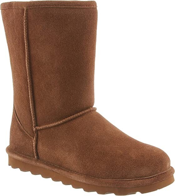 Bearpaw — женские короткие ботинки Elle, гикори, размер 5