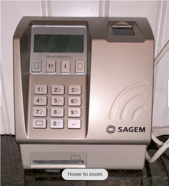 SAGEM / Safran MorphoAccess MA520+D Fingerprint Terminal w/card reader - NEW