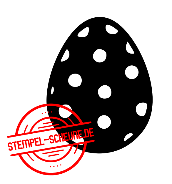 Stempel Scheune Gummistempel 448 Ostern Osterei Mit Muster Ei Punkte Hase Ebay