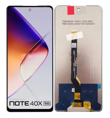 6.78 Inch Black For Infinix Note 40X 5G X6838 LCD Display Touch Screen Digitizer
