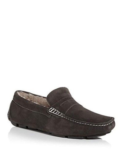 

Мужские тапочки из овчины с мок-носком, магазин The Mens Store, США, Med beige