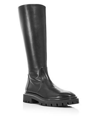 

Женские ботинки Stuart Weitzman с ультра-лугами, испанская кожа, черная, 39 евро, США 8,5, Black