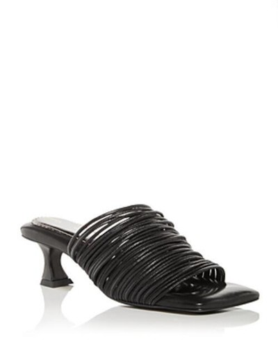 

Женские шлепанцы на каблуке-китенке Proenza Schouler Rolo 36 евро США 6, Black