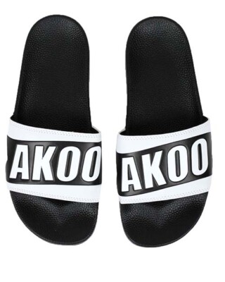 

Мужские шлепанцы Akoo Black Kickers, Black/white
