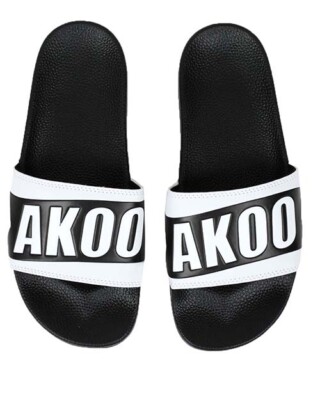 Мужские шлепанцы Akoo Black Kickers