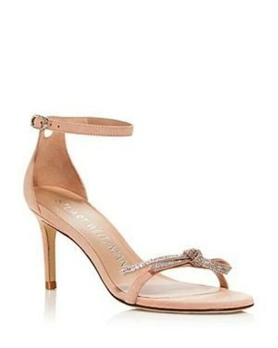 

Женские босоножки на высоком каблуке Stuart Weitzman Nudistcurve 75 Poudre, 36,5 евро, США 6