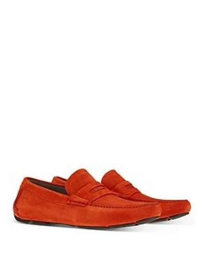 

Мужские кожаные лоферы Salvatore Ferragamo Newton 42 евро, США 9, Medium red