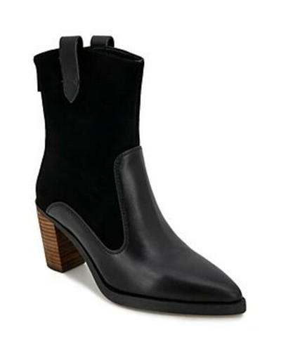 

Женские модные ботинки Splendid Raquel, черная замша, США, Black