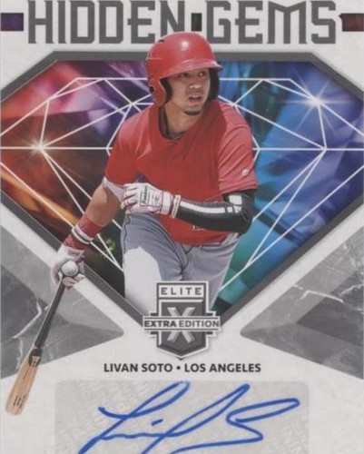 2019 Panini Elite Extra Edition - Livan Soto #HG-LI