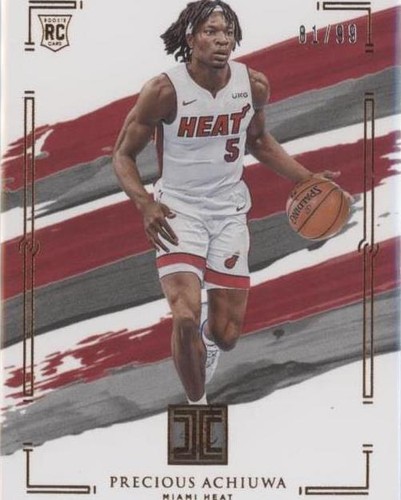 2020-21 Panini Impeccable - Precious Achiuwa #82