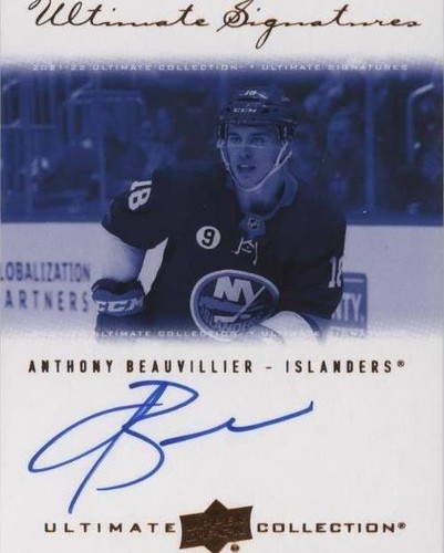 2021-22 Upper Deck Ultimate Collection - Anthony Beauvillier #USR-AB