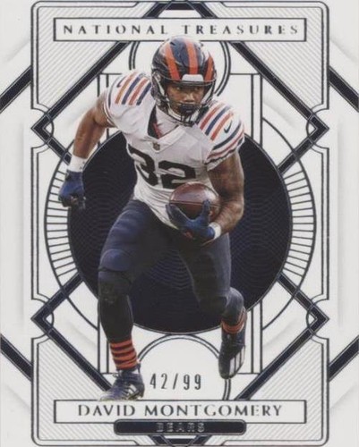 2020 Panini National Treasures David Montgomery #19