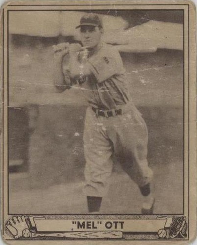 1940 Play Ball - Mel Ott #88