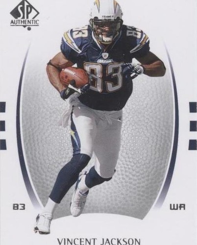 2007 SP Authentic Vincent Jackson #95