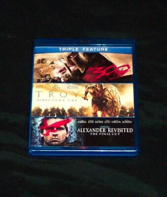 Alexander Revisited / Troy / 300 (Triple-Feature) [Blu-ray]