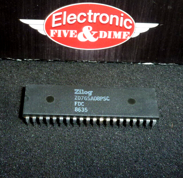 Z0765A08PSC ZILOG Floppy Disk Drive, CMOS, PDIP40 IC | eBay