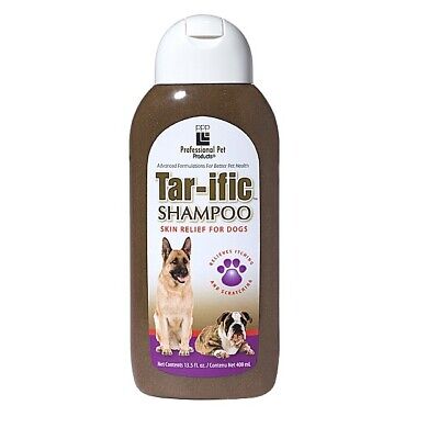 Tar-Rific Dog Skin Relief Pet Shampoo Advanced Soothing Formula 13.5 oz Bottle