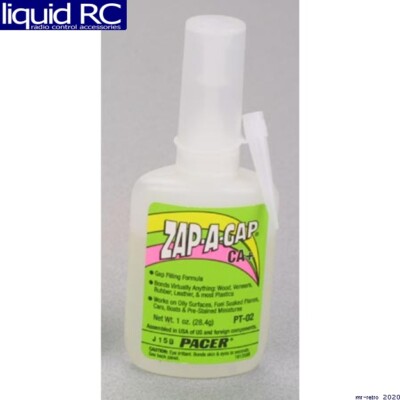 Pacer Technology Zap PT02 ZAP A Gap CA+ Glue 1 oz