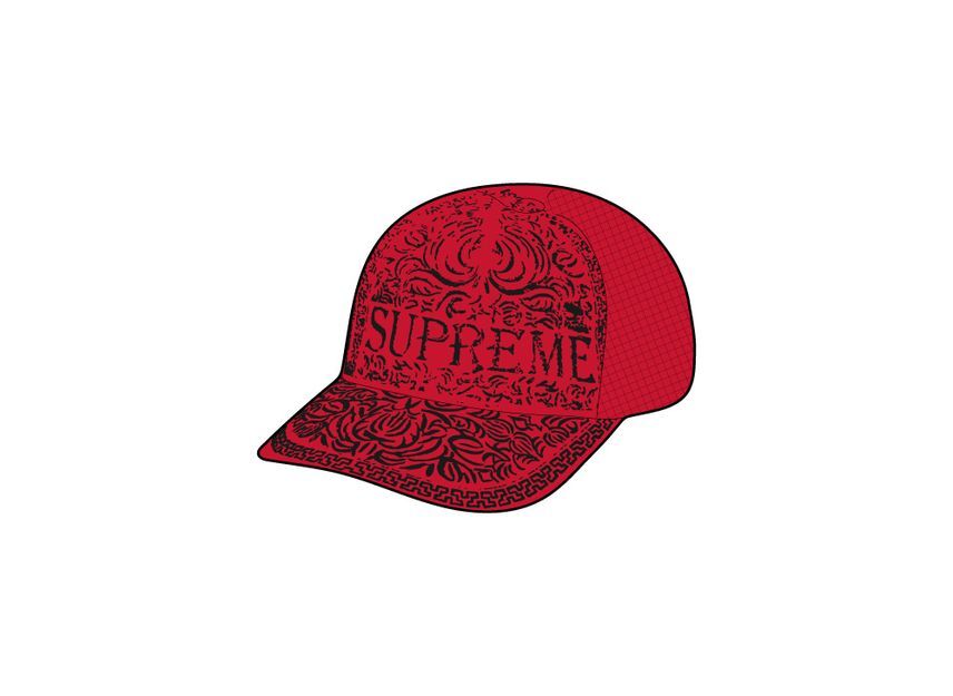 Supreme Vaquero Mesh Back 5-Panel Red | eBay