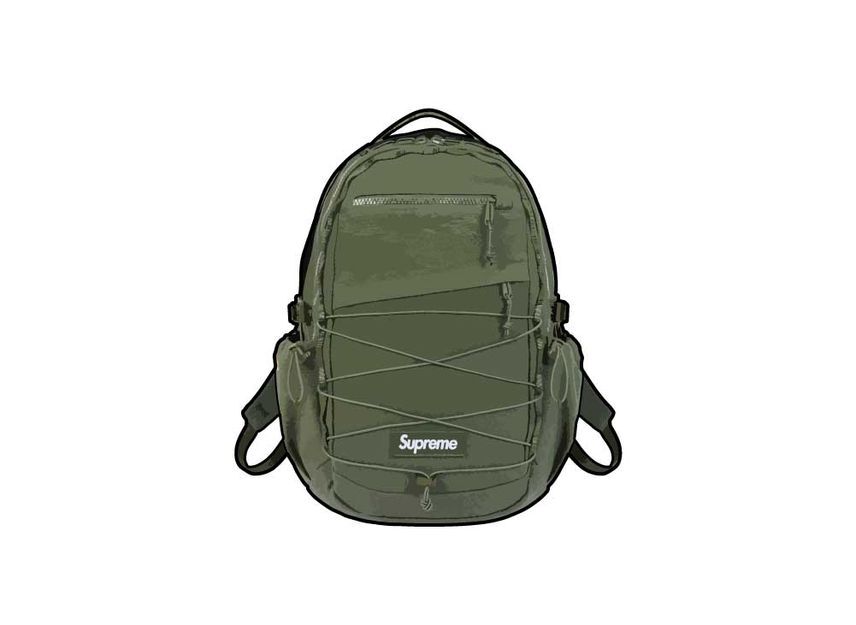 supreme 25ss backpack バックパック olive Supreme Logo Backpack (SS25) Olive - SS25 - US