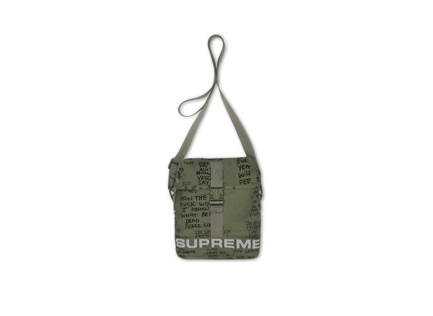 バッグ Supreme Field Messenger Bag \"Olive Gonz\" Supreme Field Side Bag Olive Gonz - SS23 - US